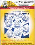 Happy Homemaker Aunt Marthas Hot Iron Embroidery