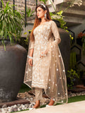 Womanista Women'S Floral Embroidered Chikankari Pure Cotton Kurta With Trousers & Dupatta(Kurtaset_1121_Xxl), Kurta Trouser With