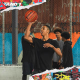 AND1 Xcelerate Rubber Basketball: Game Ready, Official Regulation Size 7 (29.5  ) Streetball, Made for Indoor/Outdoor Basketbal