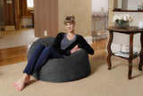 Chill Sack Bean Bag Chair - 3' Medium Teens & Kids Memory Foam Lounge Chair with Soft Microfiber Cover - Cozy Furniture for Livi