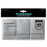TitanShield (150 Silver Sleeves) Compatible with MTG Magic The Gathering, Lorcana, Board Games and Trading Cards 2.5 x 3.5 66x91