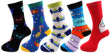 Rc. Royal Class Boys And Girls Quarter Length Cotton Multicolored Socks (Pack Of 5 Pairs)