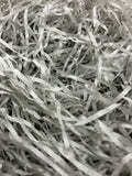 Eco Sarras Grey Shredded Paper Used For Gift Packaging, Box Filler, Basket Decor, Christmas Decoration, Diy And Craft Projects E