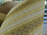 Plutus Brands Plutus Full Stripe Handmade Throw Pillow, 12 X 25, Taupe/Gray