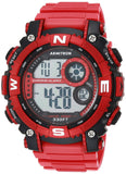 Armitron Sport Mens Digital Chronograph Resin Strap Watch, 40/8284