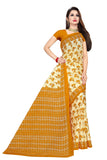 Tamaira Fashion Womens Plain Cotton Saree Without Blouse Piece (1338_Mustard_Yellow, Mustard)