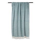 Teal Woven Throw