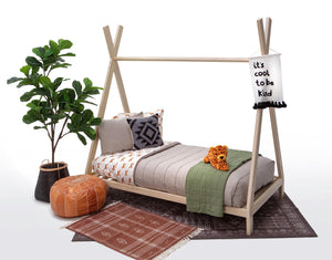 American Furniture Classics Model Twin Teepee Twin Size Teepee Bed With Raised Base