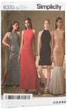 Simplicity Womens Open Back, Mermaid Style, and Little Black Dress Sewing Patterns, Sizes 412