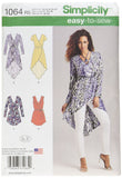 Simplicity 1064 Learn to Sew Summer Tunic Sewing Pattern for Women, Sizes 1422
