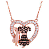 Waiting For You Paw Necklace