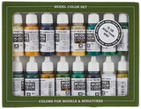 Vallejo WWII Allied Forces Paint Set #9, 17ml, 0.57 Fl Oz (Pack of 16)