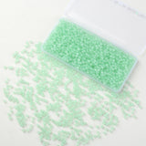 NUKAYAI 1000Pcs 4mm Green Glass Beads Kit for Jewelry Making Bracelet, Round Crystal Beads for Necklace Kits Earring and DIY Cra
