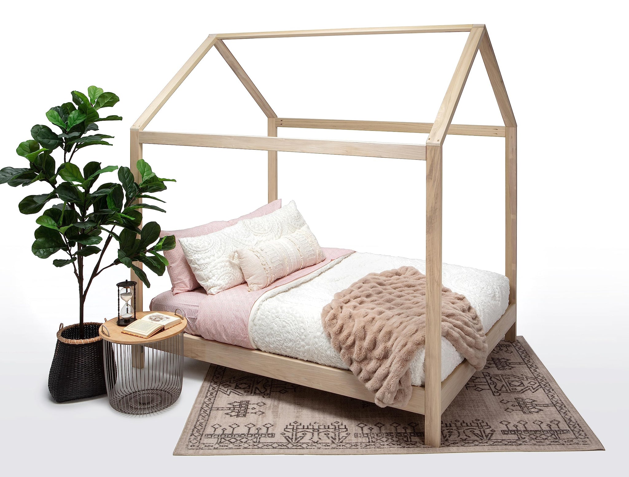 American Furniture Classics Model Queen Sr Queen Size House Bed With Raised Base
