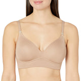 Warners Womens Benefits AlloverSmoothing Bliss Wireless Lightly Lined convertible comfort Bra RM1011W, Toasted Almond, 36B