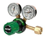 Victor Technologies 0781-9400 G250-150-540 Medium Duty Single Stage Oxygen Regulator, 150 psig Delivery Range, CGA 540 Inlet Con