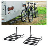 ECOTRIC RV Bicycle Carrier Rack Camper Trailer Rear Bike Mount Rack for 1-4 Bicycles
