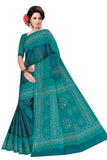 TAMAIRA FASHION Womens Plain Weave Pure Cotton Saree Without Blouse Piece(1856_Seagreen)