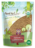 Food to Live - Organic Camu Camu Powder, 1 Pound - Non-GMO, Kosher, Raw, Vegan Superfood, Bulk, Non-Irradiated, Pure, Great for 