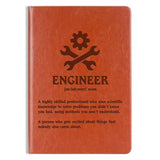 WHLBHG Engineer Definition Leather Journal Notebook(Engineer Definition)