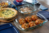 Pyrex Easy Grab 3-Quart Oblong Baking Dish
