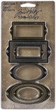 Tim Holtz Ideaology LABELFRAME, us:one size, Label Frames