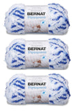 Bernat Pipsqueak Yarn (3Pack) Blue Jean Swirl 162059591153