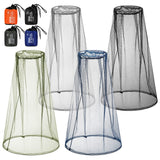 Hestya 4 Pack Mosquito Face Mesh Net Protecting Net for Outdoor Hiking Camping Climbing Mosquito Fly Insects Preventing (Stylish