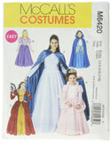 McCalls M6817 Girls Fairy Tale Princess Dress Halloween Costume Sewing Pattern, Sizes 38