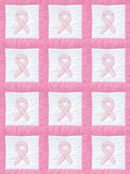 Jack Dempsey Stamped White Quilt Blocks 9X9 12/Pkg, Ribbon