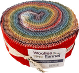 Bonnie Sullivan Woolies Flannel Colors Vol. 2 Strips 40 2.5inch Strips Jelly Roll Maywood Studio