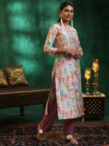 Libas Women'S Silk Blend Kurta Set (27893_Off White Off White S