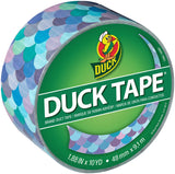 Duck Brand Printed Duct Tape Single Roll, Mermaid (241791)