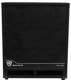Rockville RBG18S 2000W Peak/500W RMS 18 Active Powered PA Subwoofer, DSP and Limiter, Adjustable Crossover, 7-Layer Birch Plywoo