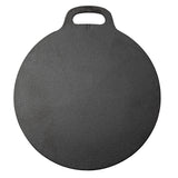 Victoria 15-Inch Cast Iron Tawa Dosa Pan, Pizza Pan with a Loop Handle, Crepe Tawa Preseasoned with Flaxseed Oil, Made in Colomb