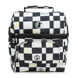 J World Corey Kids Lunch Bag. Insulated LunchBox for Boys Girls, Icon Checkers