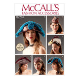 McCalls Pattern M7705 Misses Hats by Forme Millinery SEWING PATTERN, One Size (7705)