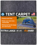 Drymate Tent Carpet Mat, Protective Waterproof Liner Keeps You Warm & Dry, Camping Floor Rug Accessory (60 x 74), Durable, Light
