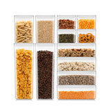Bodum Canteen Set of 12 Storage Jars, 4 x 1 L, 2 x 1.2 L, 4 x 0.5 L, 2 x 2.6 L