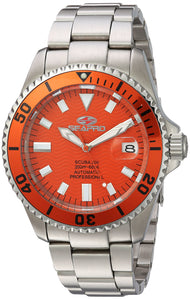 Seapro Men'S Sp4315 Scuba 200 Analog Display Automatic Self Wind Silver Watch