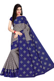 TAMAIRA FASHION Womens Plain Cotton Saree Without Blouse Piece (973_Grey)