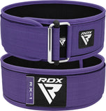 RDX Women Weight Lifting Belt 4Adjustable Back Lumbar Support Bodybuilding, Powerlifting Strength Training Core Exercise Fit