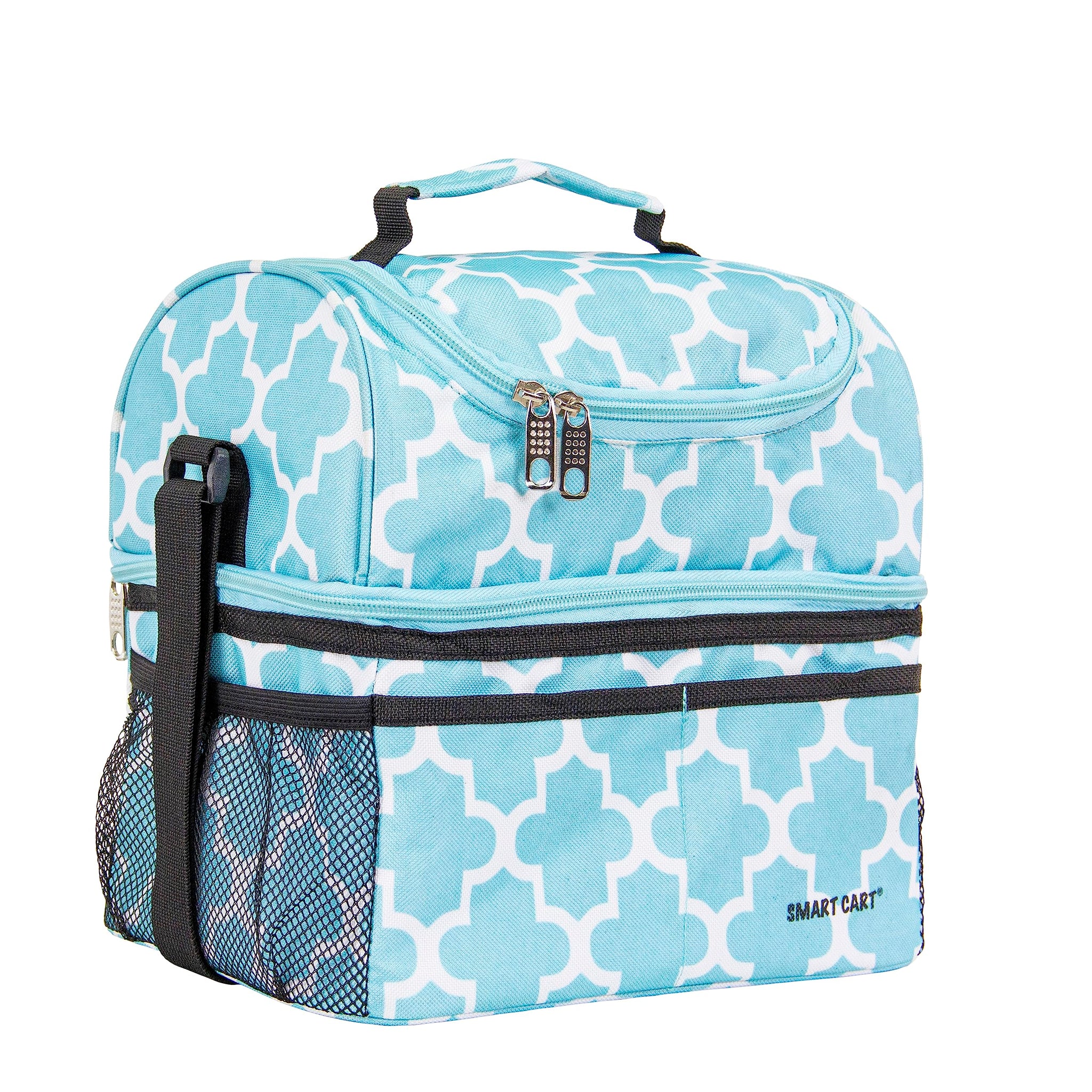 dbest products Ultra Compact Cooler Smart Cart Lunch Bag Insulated Tote Women Men Camping Accessories Beach Loncheras para Mujer