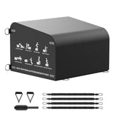 HANDBODE Hip Thrust Bench, Multi-Functional Slip-Free Hip Thrust Machine for Glute Bridge, Box Jump, Push-Ups, Squat, Ab Exercis