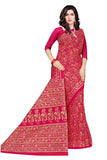 Tamaira Fashion Womens Plain Weave Pure Cotton Saree Without Blouse Piece(2336_Pink)