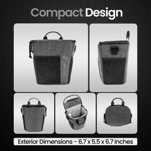 Tamrac Tradewind Zoom 2.4 Camera Bag for Photographers, Camera Case for Photography Accessories, Compact Camera Shoulder Bag for