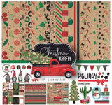 Inkdotpot Christmas Theme Collection DoubleSided Scrapbook Paper Kit Cardstock 12X12 Card Making Paper Pack Of With Sticker S