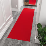 Ottomanson 2 x 10 Hallway Runner with Scraper Pile - Extra Durable Non-Slip Rug Mat for Indoor & Outdoor Use - Ideal for Kitch