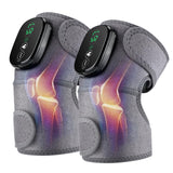 YUANBO Cordless Knee Massager with Heat, 3-in-1 Heated Knee Massager for Knee Elbow Shoulder Wrap with 3 Vibration & Heating Mod