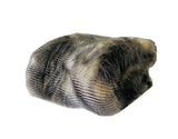 Plutus Brands Alaskan Hawk Throw Pillow, 80 X 110, White/Gray/Beige